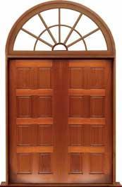 8 panel: door in frame