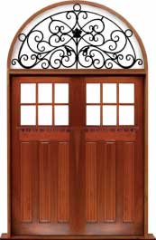 ashgrove: single door + sidelight on right