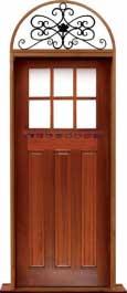 ashgrove: single door + sidelight on right