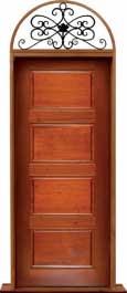 horizontal 4 panel: double door +  two sidelights