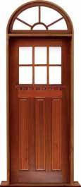 ashgrove: single door + sidelight on right