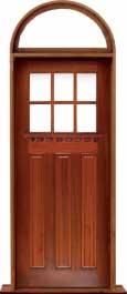ashgrove: single door + sidelight on right
