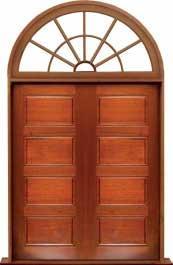 horizontal 4 panel: double door +  two sidelights