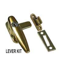 Bifold window KIT - gold